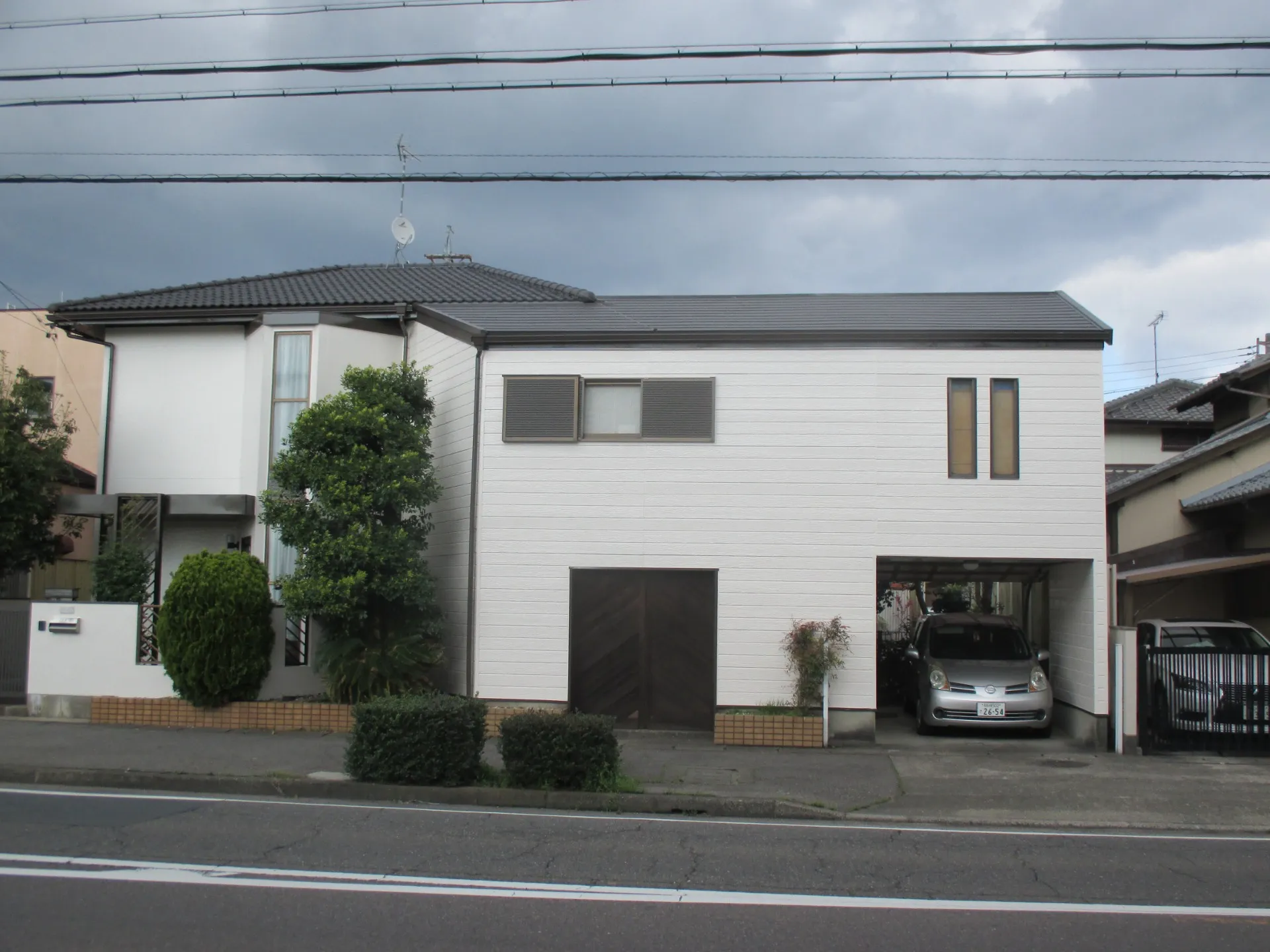 屋根外壁塗装、屋根重ね葺き